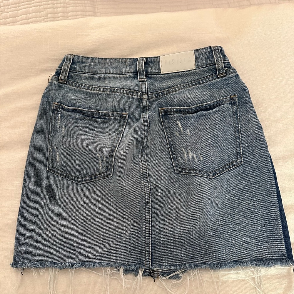 Denim mini skirt - Picture 2 of 4